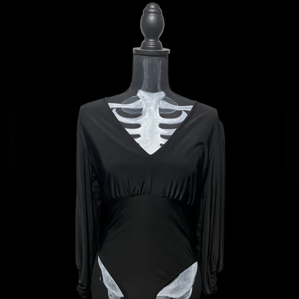 SAINTS 21 Black Bodysuit